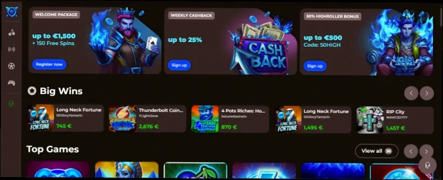 Blazing wildz Casino Tot €450 + 250 Gratis Spins